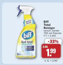 Combi Biff total reiniger Angebot