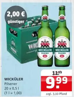 Getränke Quelle Wicküler pilsener Angebot