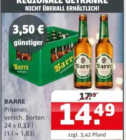 Getränke Quelle Barre pilsener Angebot
