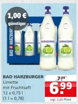 Getränke Quelle Bad harzburger limette mit fruchtsaft Angebot