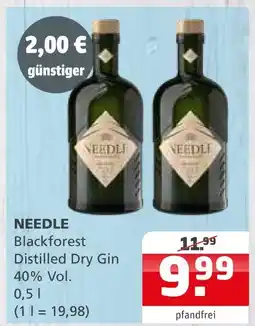 Getränke Quelle Needle blackforest distilled dry gin Angebot