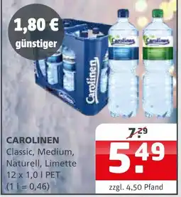 Getränke Quelle Carolinen classic Angebot