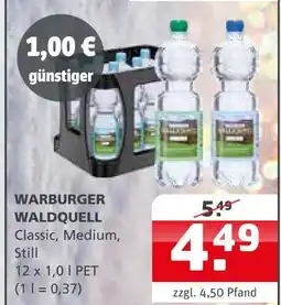 Getränke Quelle Warburger waldquell classic Angebot