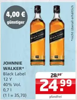 Getränke Quelle Johnnie walker black label 12 y Angebot