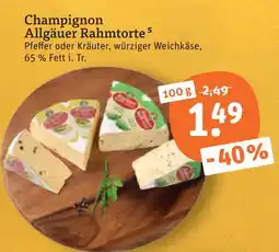 tegut Champignon allgäuer rahmtorte Angebot