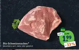 tegut Bio-schweinenacken Angebot
