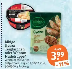 tegut Bibigo gyoza teigtaschen Angebot