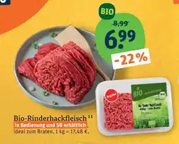 tegut Bio-rinderhackfleisch Angebot