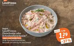 tegut Landprimus fleischsalat Angebot