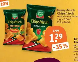 tegut Funny-frisch chipsfrisch peperoni Angebot