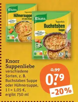 tegut Knorr buchstaben suppe Angebot