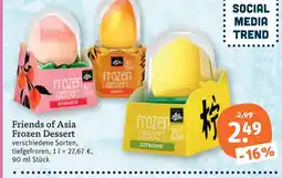 tegut Friends of asia frozen dessert pfirsich Angebot
