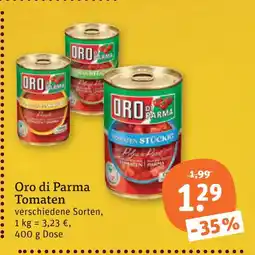tegut Oro di parma tomaten Angebot