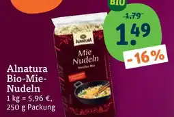 tegut Alnatura bio-mie-nudeln Angebot