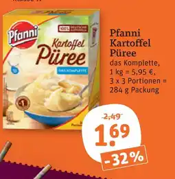 tegut Pfanni kartoffel püree Angebot