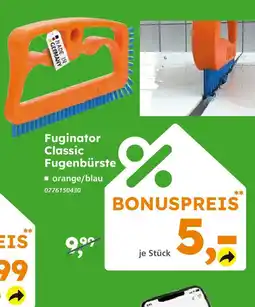 Globus Baumarkt Fuginator classic fugenbürste Angebot