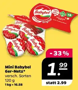 NETTO Babybel mini babybel 6er-netz Angebot