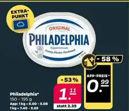 NETTO Philadelphia frischkäse Angebot