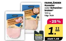 NETTO Farmländer kasselerbraten Angebot