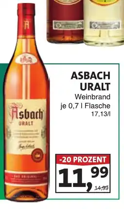 Lösch Depot ASBACH URALT Weinbrand Angebot
