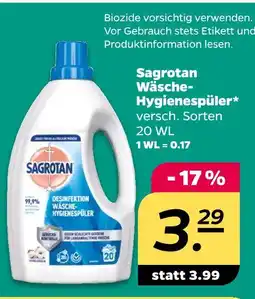NETTO Sagrotan wäsche-hygienespüler Angebot