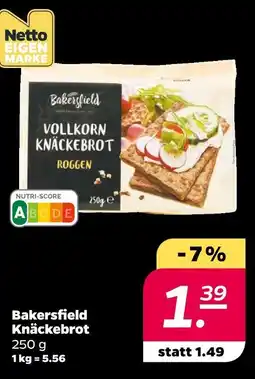NETTO Bakersfield knäckebrot Angebot