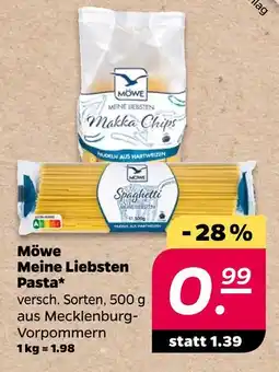 NETTO Möwe meine liebsten pasta Angebot