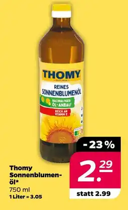 NETTO Thomy reines sonnenblumenöl Angebot