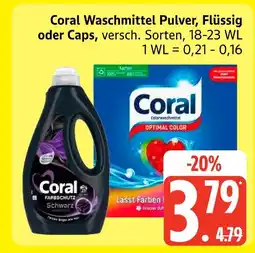 Marktkauf Coral waschmittel pulver Angebot