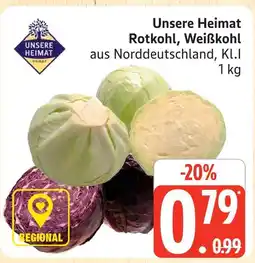 Marktkauf Unsere heimat rotkohl Angebot