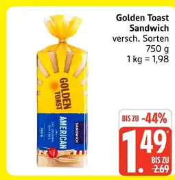 Marktkauf Golden toast sandwich Angebot