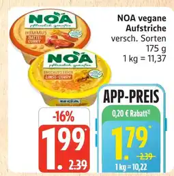 Marktkauf Noa vegane aufstriche Angebot