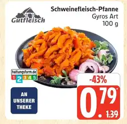 Marktkauf Gutfleisch schweinefleisch-pfanne gyros art Angebot