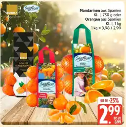 Marktkauf Edeka genuss mandarinen Angebot