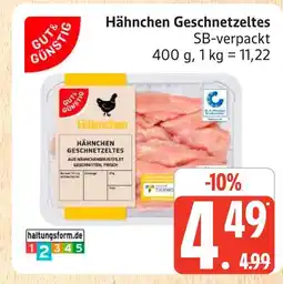 Marktkauf Gut & günstig hähnchen geschnetzeltes Angebot