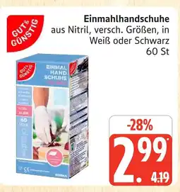 Marktkauf Gut & günstig einmalhandschuhe Angebot