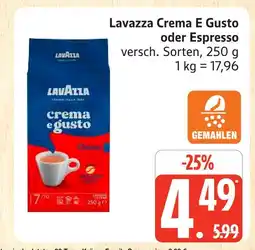 Marktkauf Lavazza crema e gusto Angebot