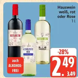 Marktkauf Hauswein weiß Angebot