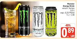 Marktkauf Monster energy drink Angebot