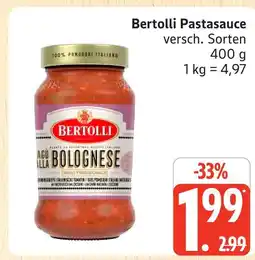 Marktkauf Bertolli pastasauce Angebot