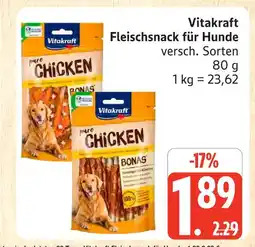 Marktkauf Vitakraft fleischsnack für hunde Angebot