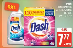 Marktkauf Dash color frische waschmittel Angebot