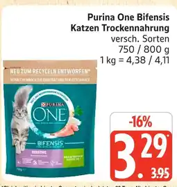 Marktkauf Purina one bifensis katzen trockenahrung Angebot