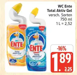 Marktkauf Wc ente total aktiv gel Angebot