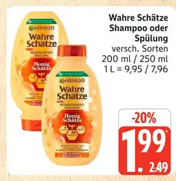 Marktkauf Garnier wahre schätze shampoo Angebot