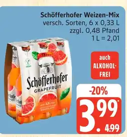 Marktkauf Schöfferhofer weizen-mix Angebot