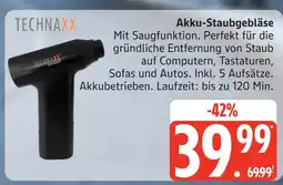 Marktkauf Technaxx akku-staubgebläse Angebot