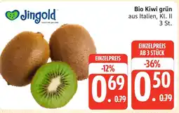 Marktkauf Jingold bio kiwi grün Angebot