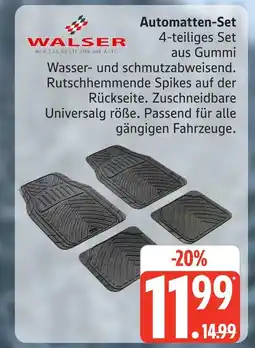 Marktkauf Walser automatten-set Angebot