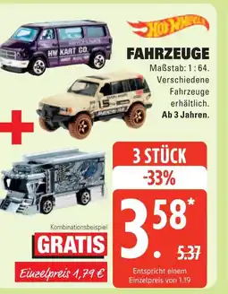 Marktkauf Hot wheels fahrzeuge Angebot